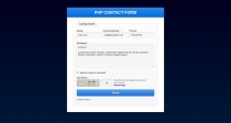 PHP Contact Form Script Screenshot 4
