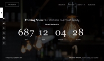 Horizon - Responsive Coming Soon Template HTML5 Screenshot 1