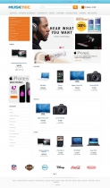 Muse Tec - Responsive OpenCart Theme Screenshot 2