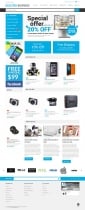 Electronics Business - Responsive Magento Theme Screenshot 1