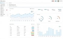 Ark - Admin Dashboard HTML Template Screenshot 1