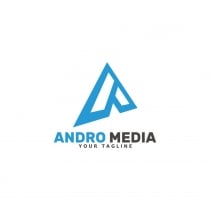 Andro Media - Logo Template Screenshot 1