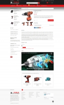 Tools Equipment Responsive Magento Theme Screenshot 1