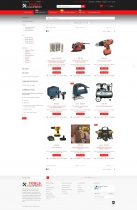 Tools Equipment Responsive Magento Theme Screenshot 2