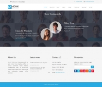 Monik - Responsive Multi-purpose Joomla Template Screenshot 5