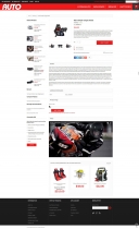 Car Accessories Magento Theme Screenshot 1