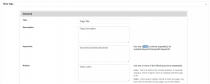 Wordpress Meta Tags - WordPress Plugin Screenshot 1