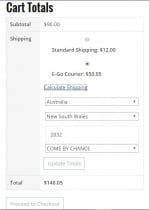 E-Go Courier WooCommerce Plugin Screenshot 1