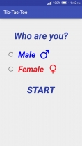 Tic Tac Toe Male Vs Female - Android Source Code Screenshot 1