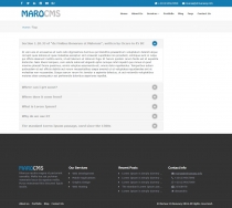 MaroCMS - Lightweight Business CMS PHP Screenshot 9