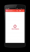 Website To Application - Android Source Code Screenshot 2