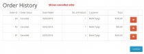 Cancel Order - OpenCart Extension Screenshot 1