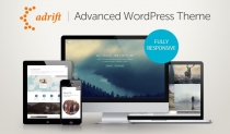 Adrift - Map Focused WordPress Theme Screenshot 1