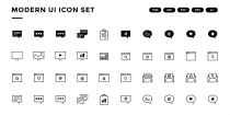 Modern UI Icon Set Screenshot 3