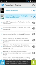 Search In Books - Android Source Code Screenshot 2