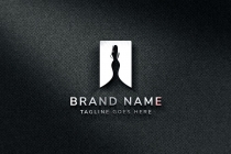 Lady Fashion Logo Template Screenshot 2