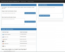 Credit Card Luhn Checker And Masking Script Screenshot 1