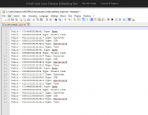 Credit Card Luhn Checker And Masking Script Screenshot 4