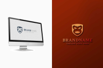 Angry Gorilla Logo Template Screenshot 2