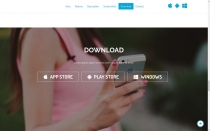 Grape App - App Landing Page HTML Template Screenshot 10