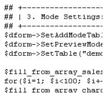 PHP DataForm - Web Control For Data Form Screenshot 4