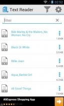 Reader For Text Files - Android App Source Code Screenshot 1