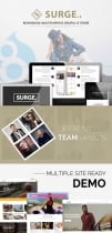 Surge - Multipurpose Responsive Drupal Theme Screenshot 1