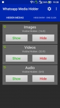 Whatsapp Media Hider - Android App Source Code Screenshot 3
