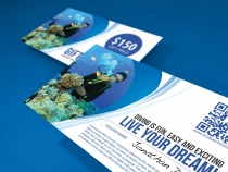 Scuba Gift Voucher Template Screenshot 1