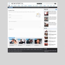 JT News Portal PSD Pack Screenshot 4