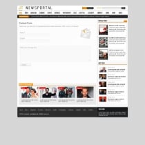 JT News Portal PSD Pack Screenshot 34