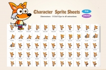 Fox 2D Game Character Sprites Screenshot 2