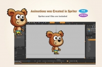 Bear 2D Game Characte Sprites Screenshot 3