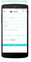 Ionic WashHouse Ecommerce App Theme Screenshot 4