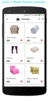 Ionic WashHouse Ecommerce App Theme Screenshot 7