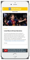 WpMobilApp - Wordpress Site To Mobile App Screenshot 11