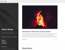 Simio - Premium Tumblr Theme Screenshot 4