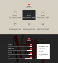 Resume - Personal Portfolio Web Template Screenshot 3