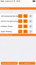 Audio Player Xcode iOS Template Screenshot 1