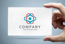 People Yoga Logo Template Screenshot 1