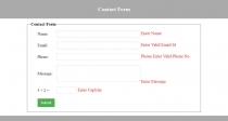 Jquery Contact Form Screenshot 2