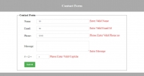 Jquery Contact Form Screenshot 3