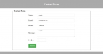 Jquery Contact Form Screenshot 4