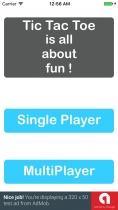 Tic Tac Toe - iOS Game Source Code Screenshot 2