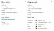 Customer Device Info - WooCommerce Plugin Screenshot 3