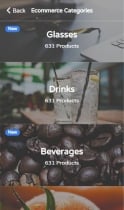 Libertronic - Ecommerce Ionic Theme Screenshot 2