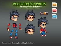 2D Game Character Sprites 3 Screenshot 4