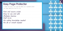 Easy Page Protector PHP Script Screenshot 1