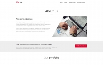 Corpo - Business HTML Template Screenshot 5