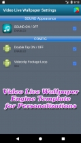Video Live Wallpaper Engine Template For Android Screenshot 10